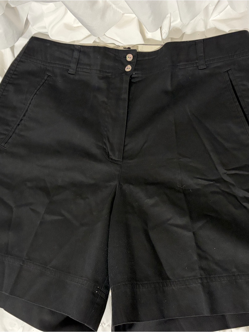 Tommy Bahama Black Tailored Bermuda Shorts size10